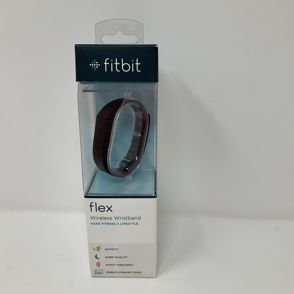 Fitbit Flex Wireless Activity & Sleep Wristband, Black, Open Box, FB401BK