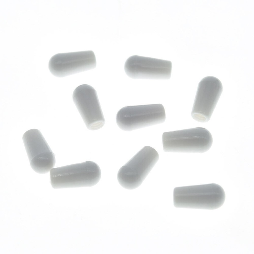 10pcs American Thread Toggle Switch Tip Cap for Gibson w/ Switchcraft Switch