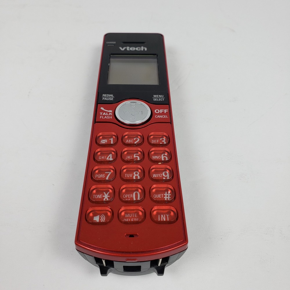 Vtech Full Duplex Red Replacement Cordless Speaker Phone Model CS6919-16