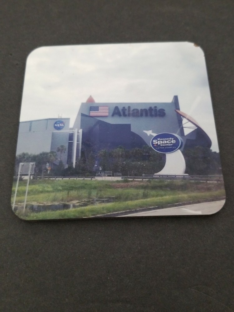 4 - VINTAGE NASA ASTRONAUT COASTERS