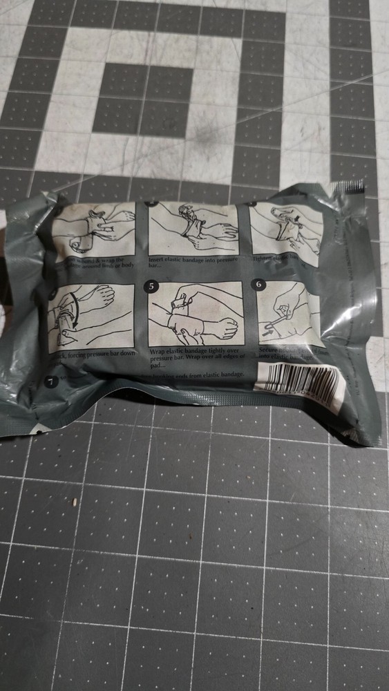 First Care Emergency Hemorrhage Control Compression Bandage Trauma