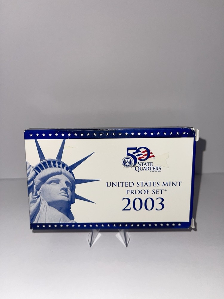 2003 Clad Proof Set U.S. Mint Original Government Packaging with COA