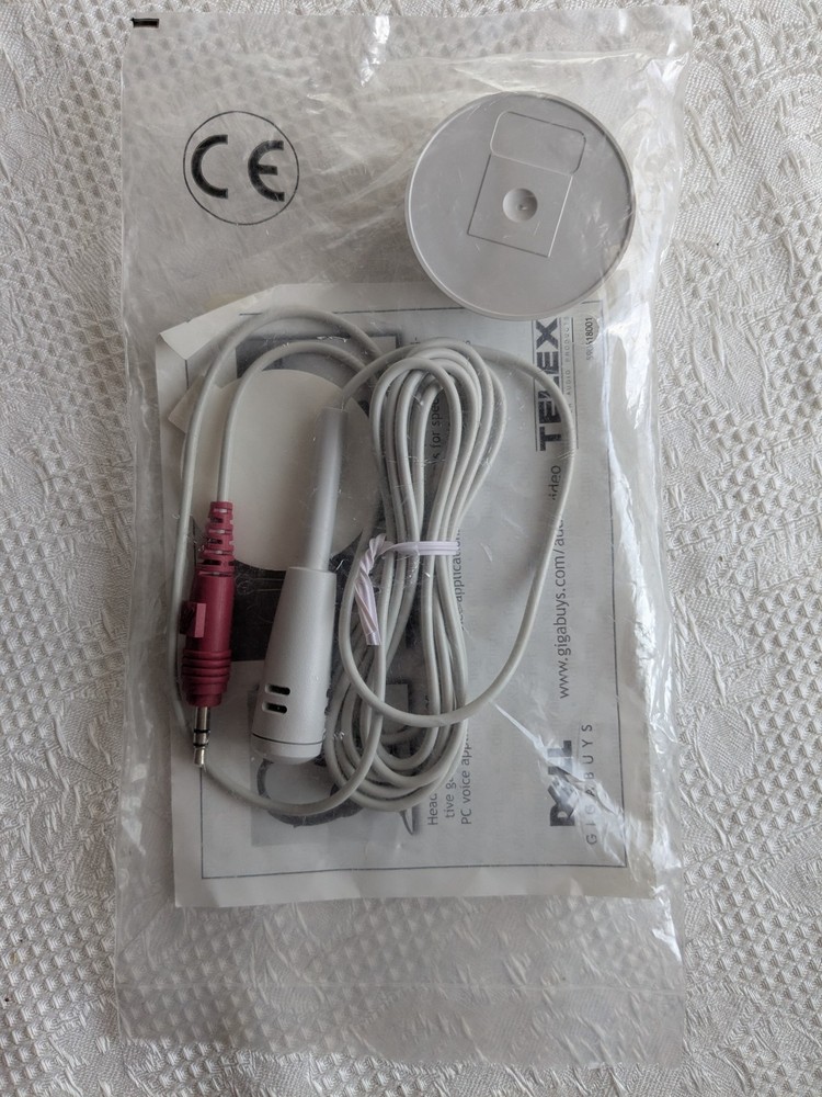 Telex Computer Microphone Mic for Desktop PC