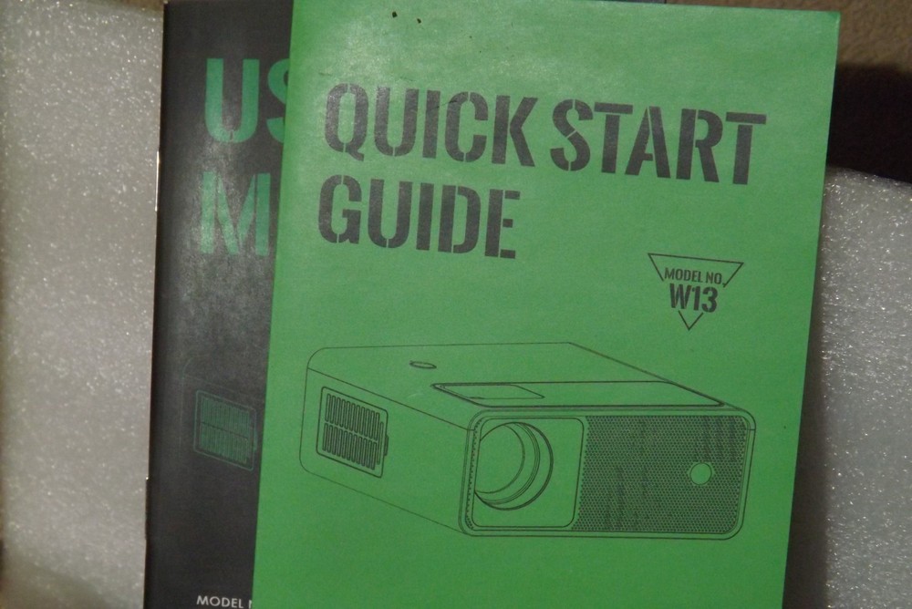 Ci Best Video Projector - LED Source - USB, HD, VGA W13