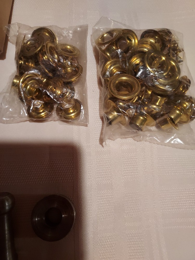 Handi Grommet Kit, Teeth Type, Size #4, 1/2" I.D. New In Box
