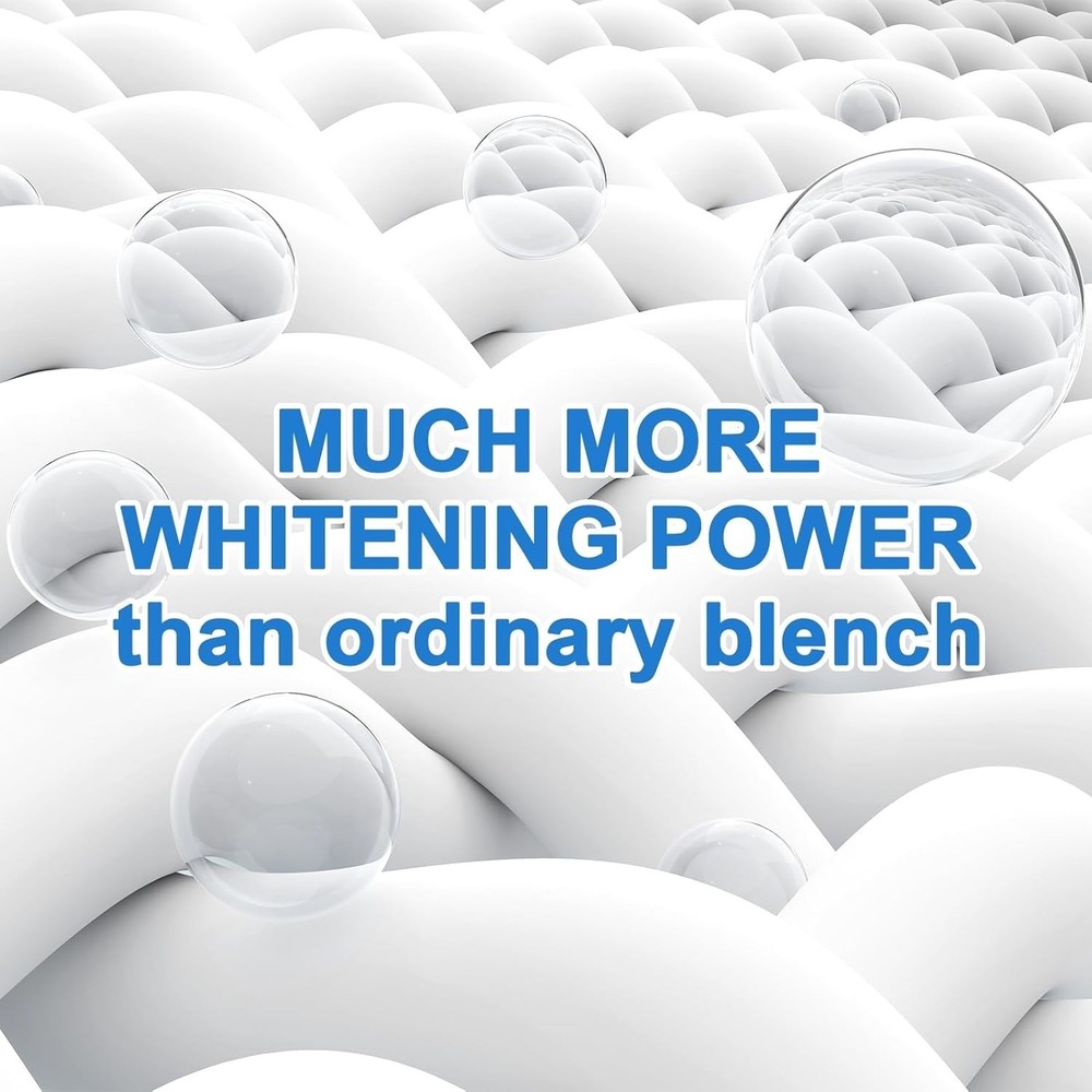 Unscented Biodegradable Laundry Whitener Sheets – 78 Count for Deep Cleaning