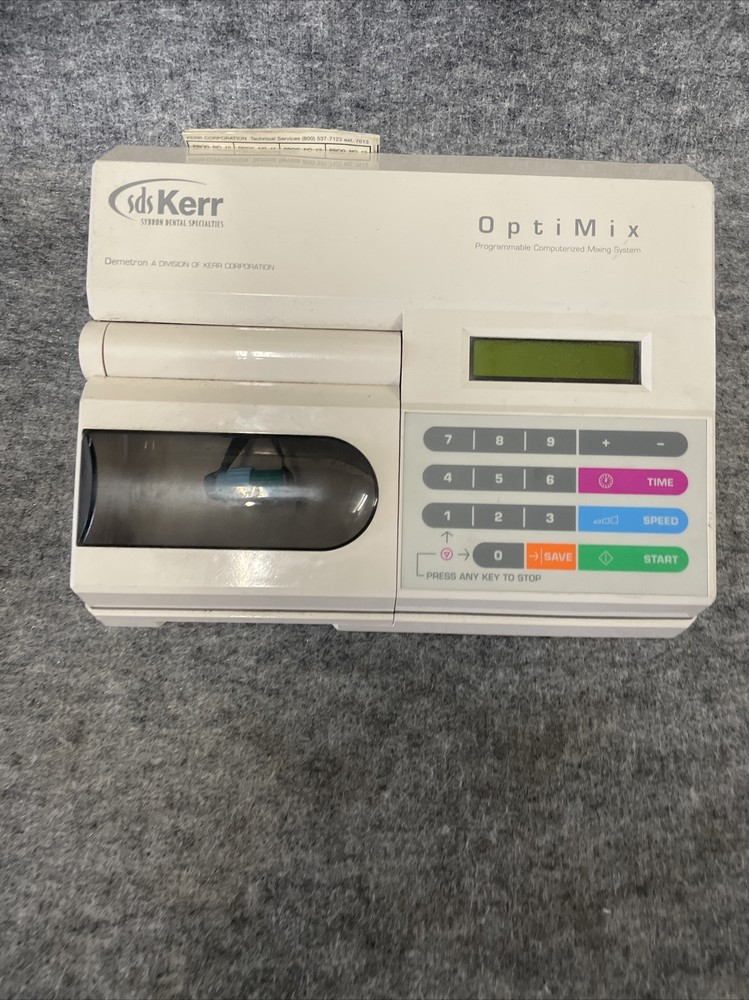 SDS Kerr Optimix 100 Programmble Computerized Mixing System FOR PARTS ONLY