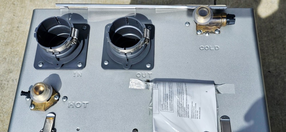 Noritz EZ98DV 180,000 BTU Indoor/Outdoor Residential Tankless Water Heater NG