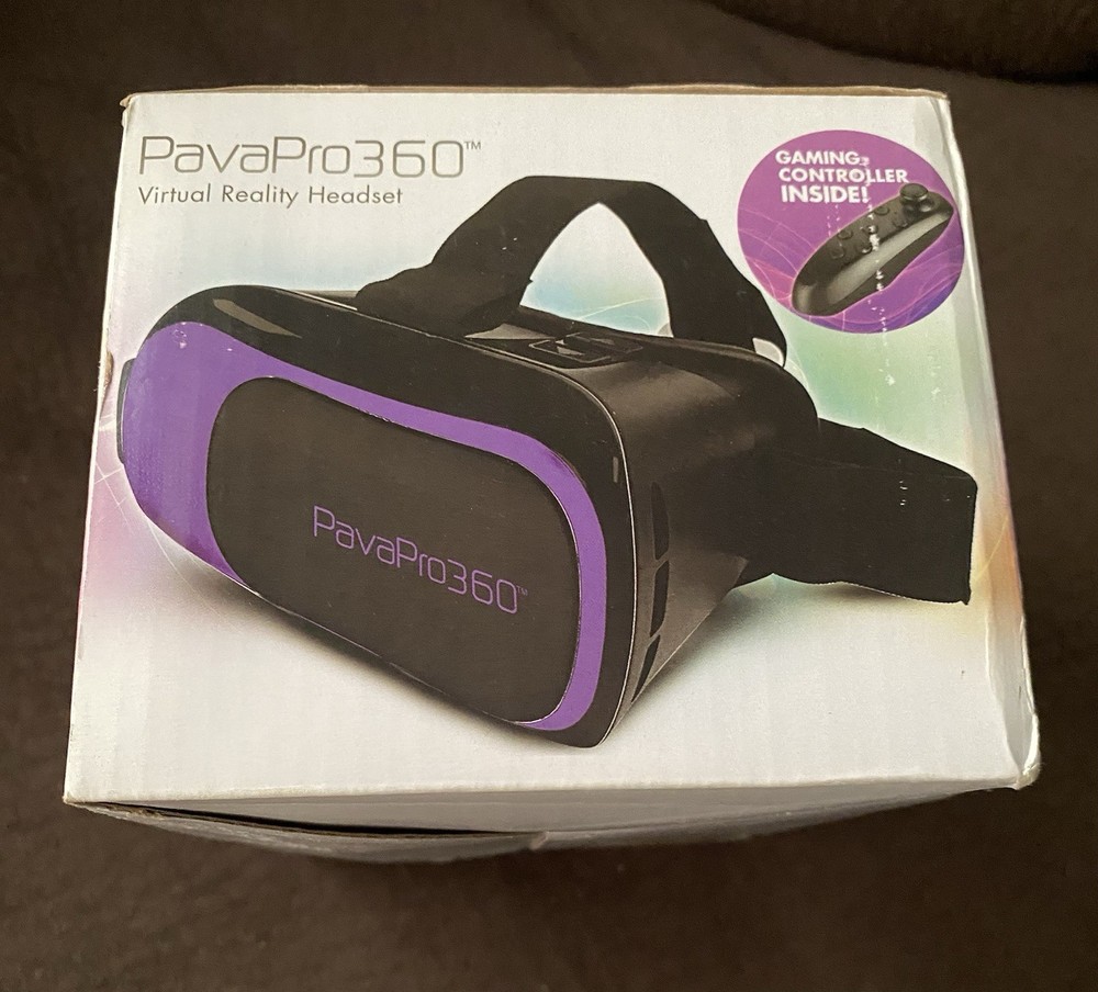 PavaPro360 Virtual Reality Headset with Gaming Controller VR Headset