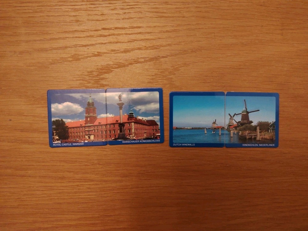 Brain Game Memory Card Game Famous Landmarks Readers Digest