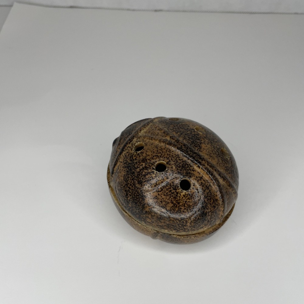 Vintage Ceramic Ladybug Incense Burner