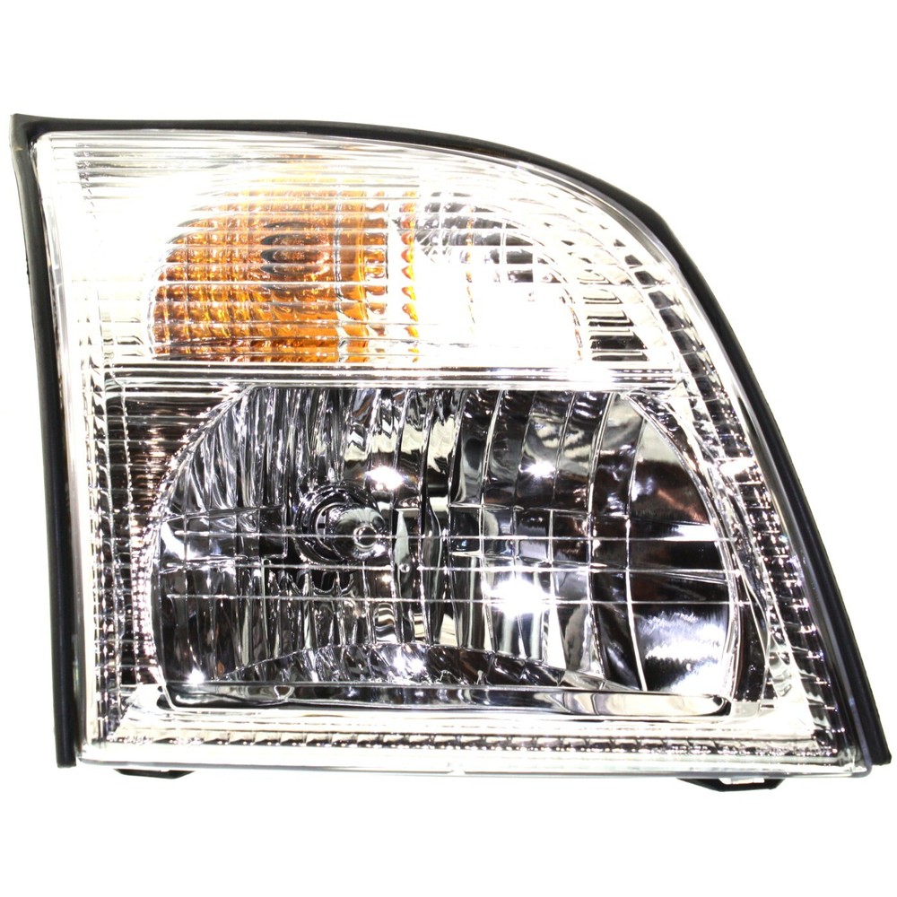 Headlight Set For 2002-2005 Mercury Mountaineer Left and Right With Bulb 2Pc
