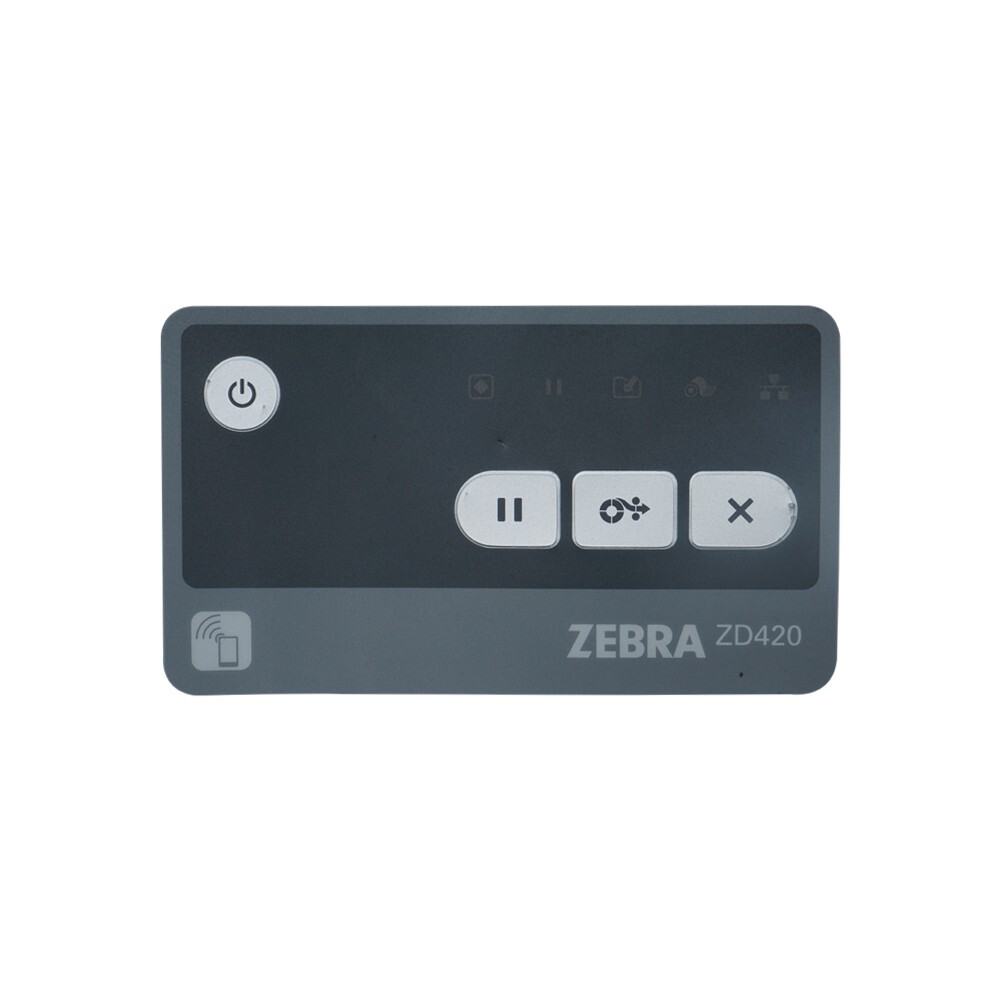 10PCS Keypad Overlay Replacement For Zebra ZD420
