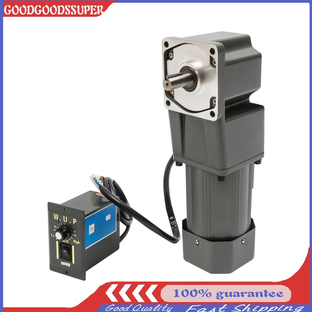 120W 30K Medium Solid Motor Speed Reduction Motor Speed Governor 90° Right Angle