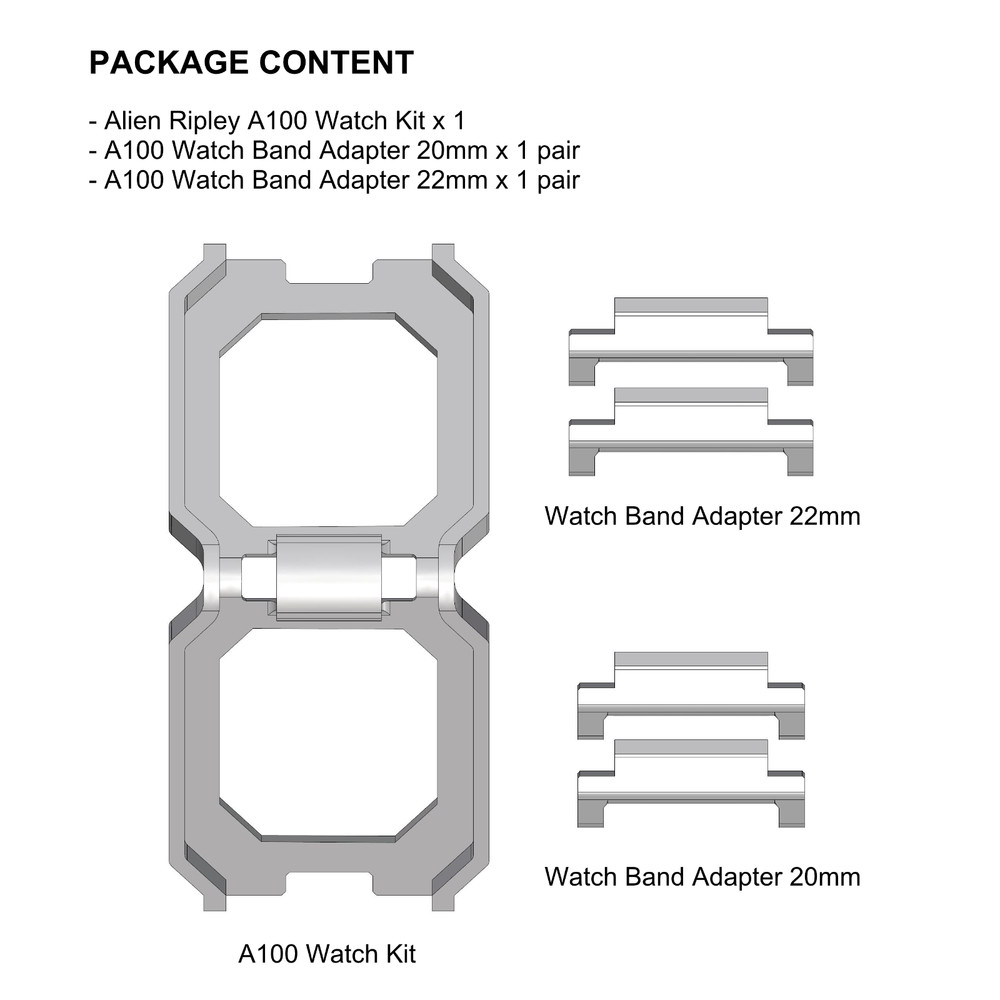 Mounting Bracket Kit For Casio AE1200 & CA53