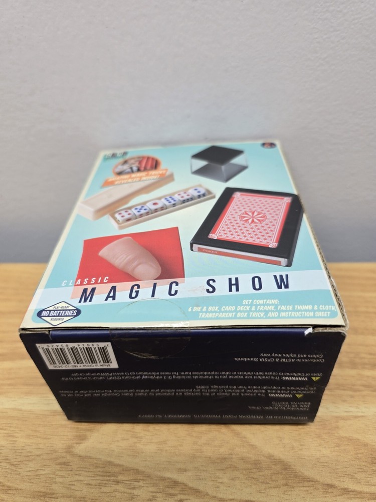 Classic Magic Show for Kods Beginners and Pros Includes Secrets to 4 Tricks
