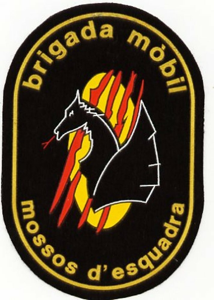 CATALONIA AUTONOMUS POLICE FORCE PATCH INTERVENTION UNIT POLICIA SPAIN