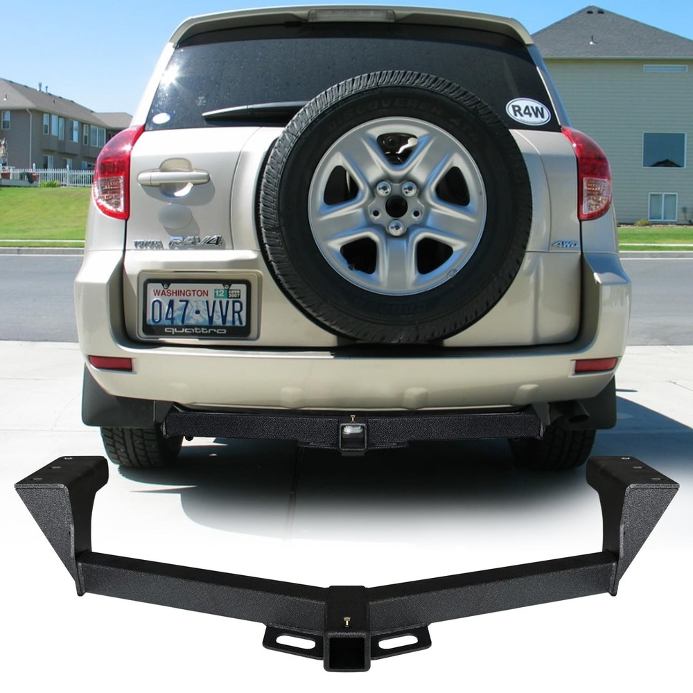 2006-2018 RAV4 Class 3 Black Textured Trailer Hitch