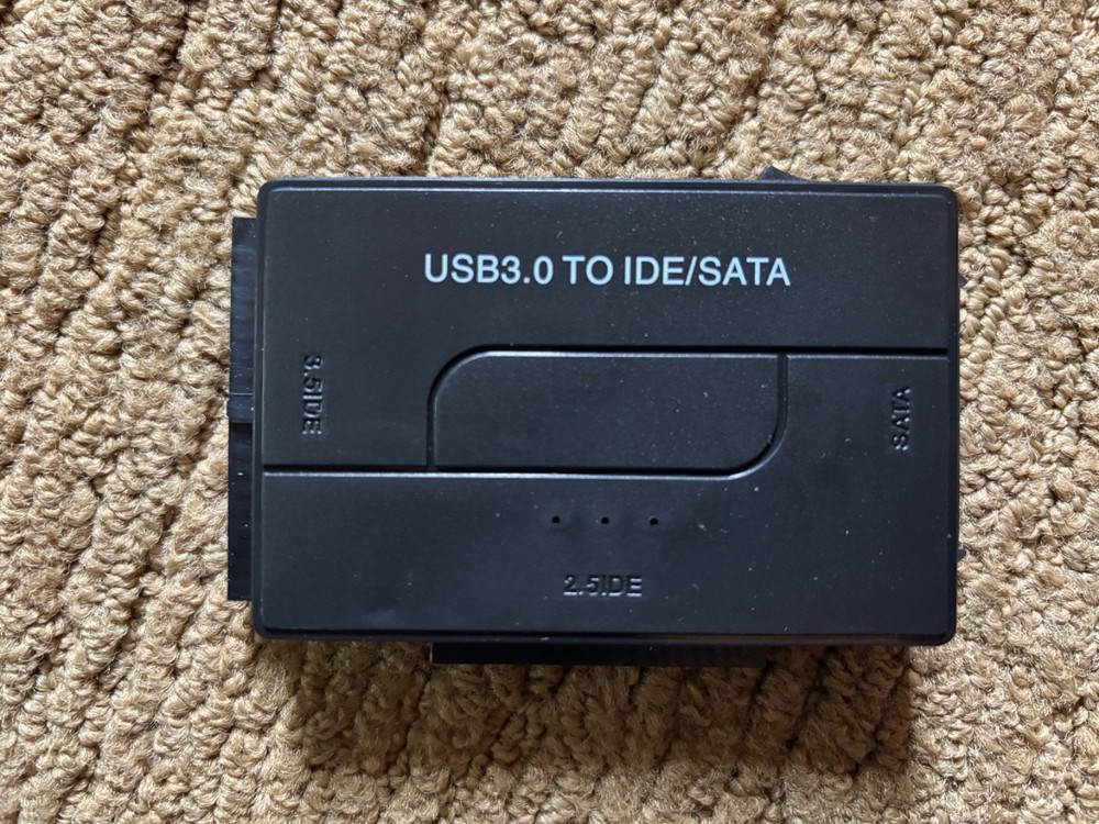 USB 3.0 SATA & IDE Hard Drive Converter