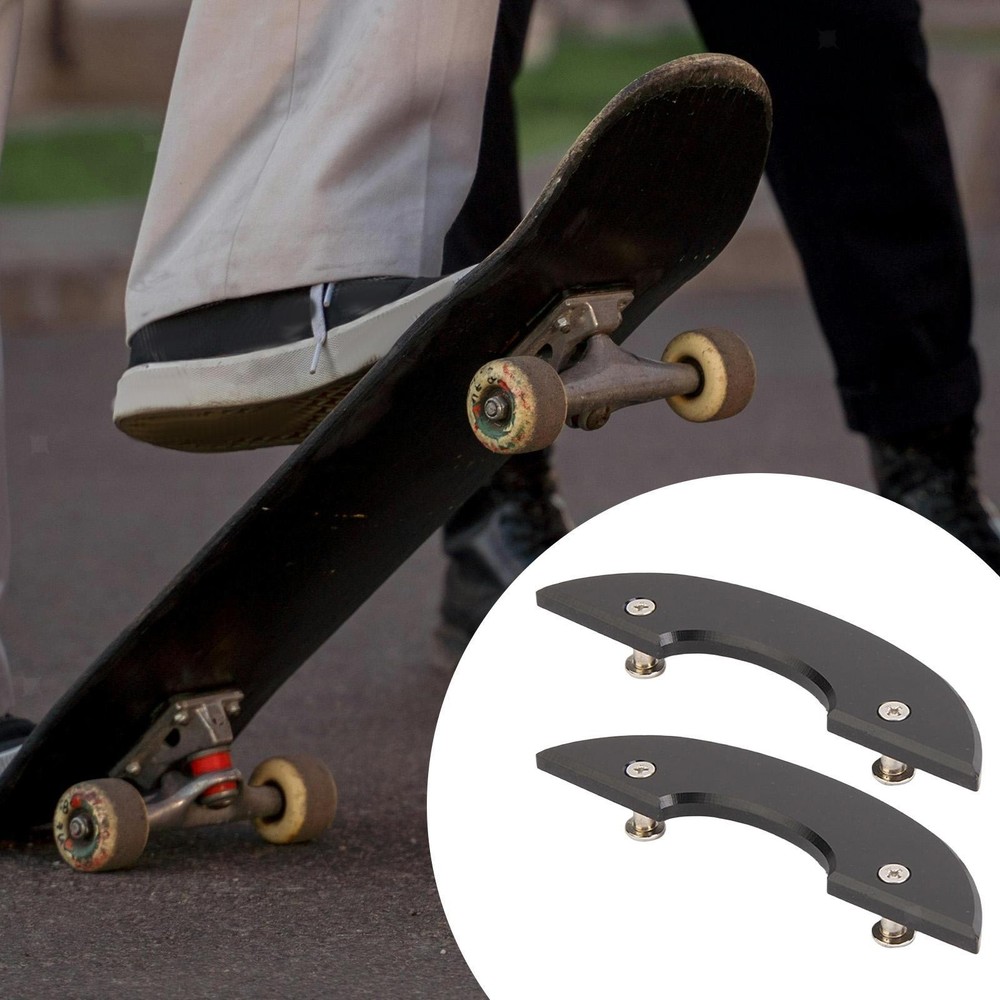 2 Pieces Skateboard Deck Guards Protective Tail Guards Replace Easy Installation