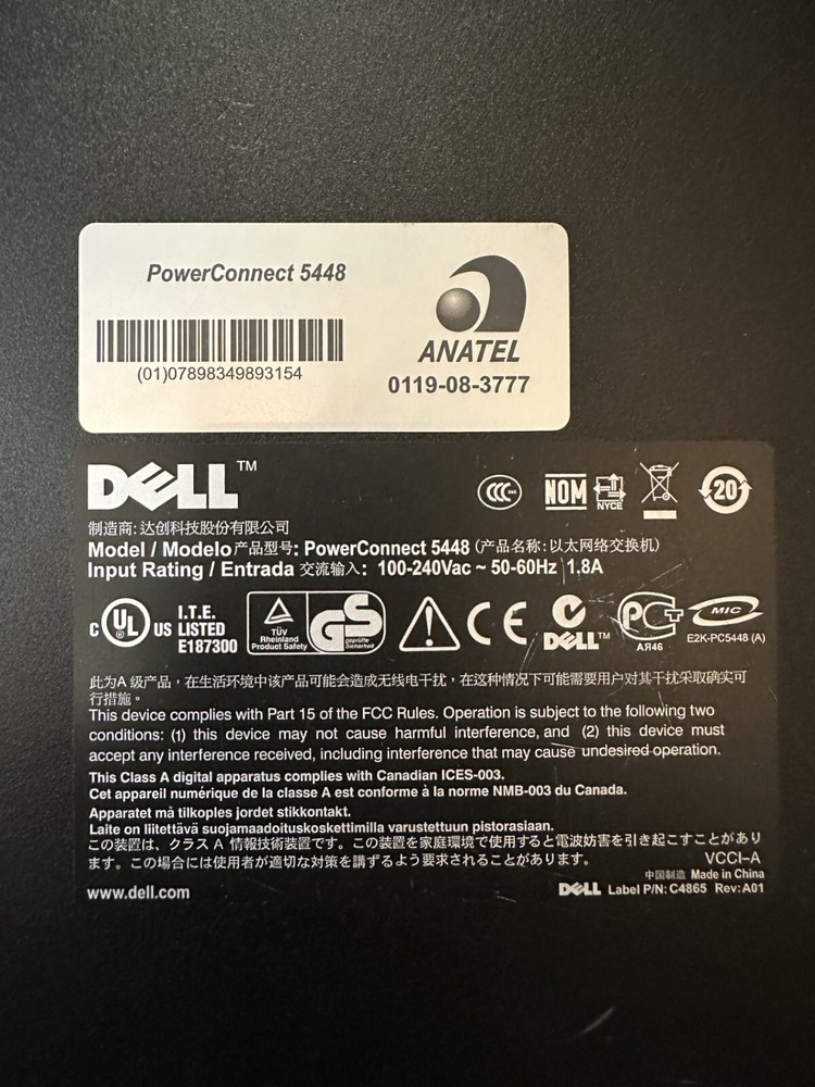 Dell (5448) Rack-Mountable Network Device