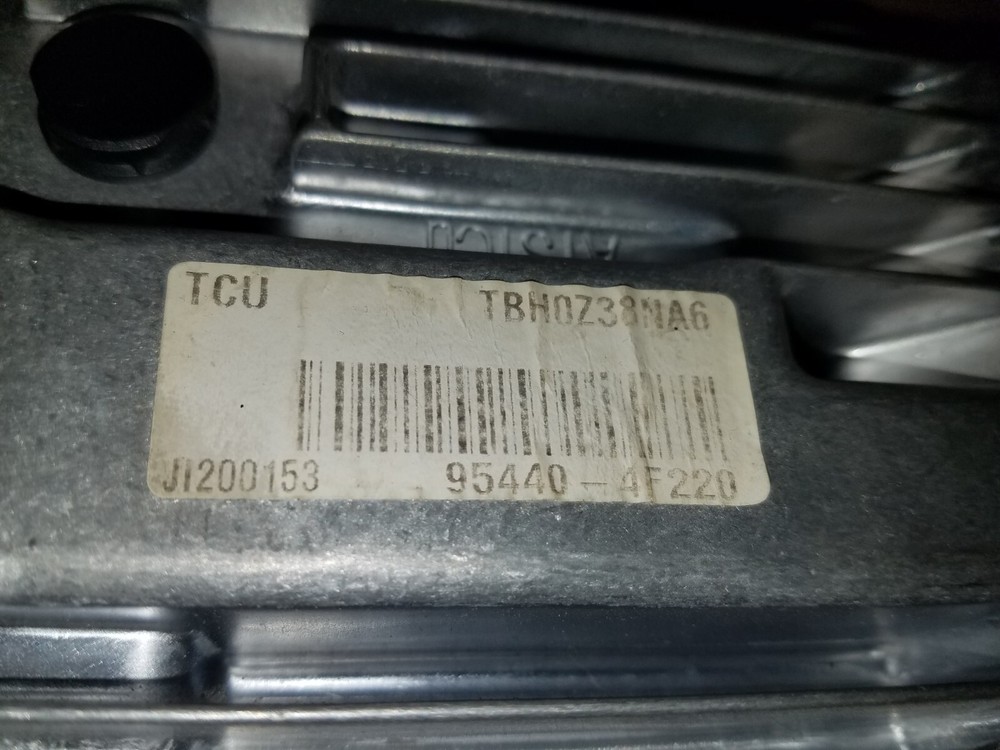 2012 2013 2014 HYUNDAI GENESIS 3.8L TRANSMISSION CONTROL MODULE 95440-4F220