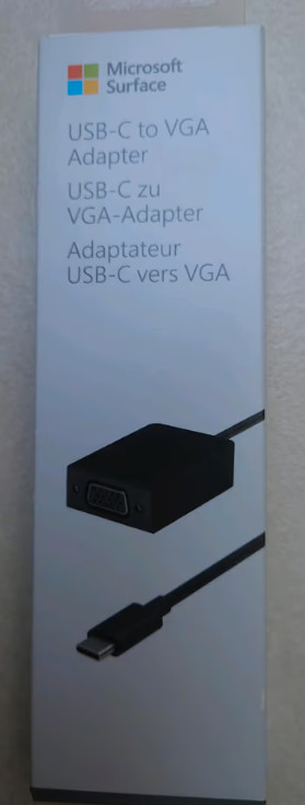 Microsoft USB-C to VGA Video Adapter