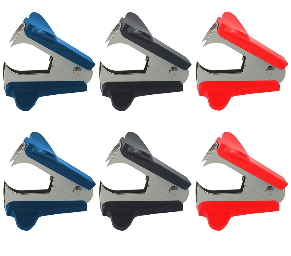 Clipco Staple Remover 6-Pack Assorted Colors 2
