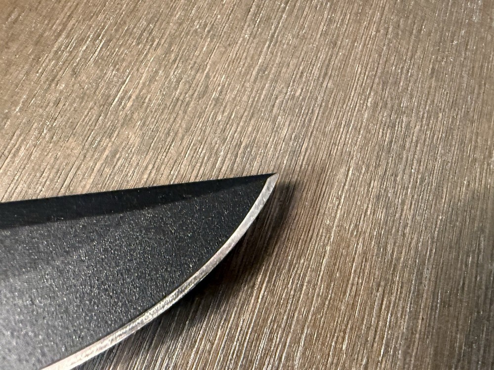 Tops Knives Alaskan Harpoon - Fixed Blade (black Blade)