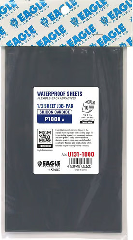 Eagle Abrasives WaterProof 1/2 Sheets
