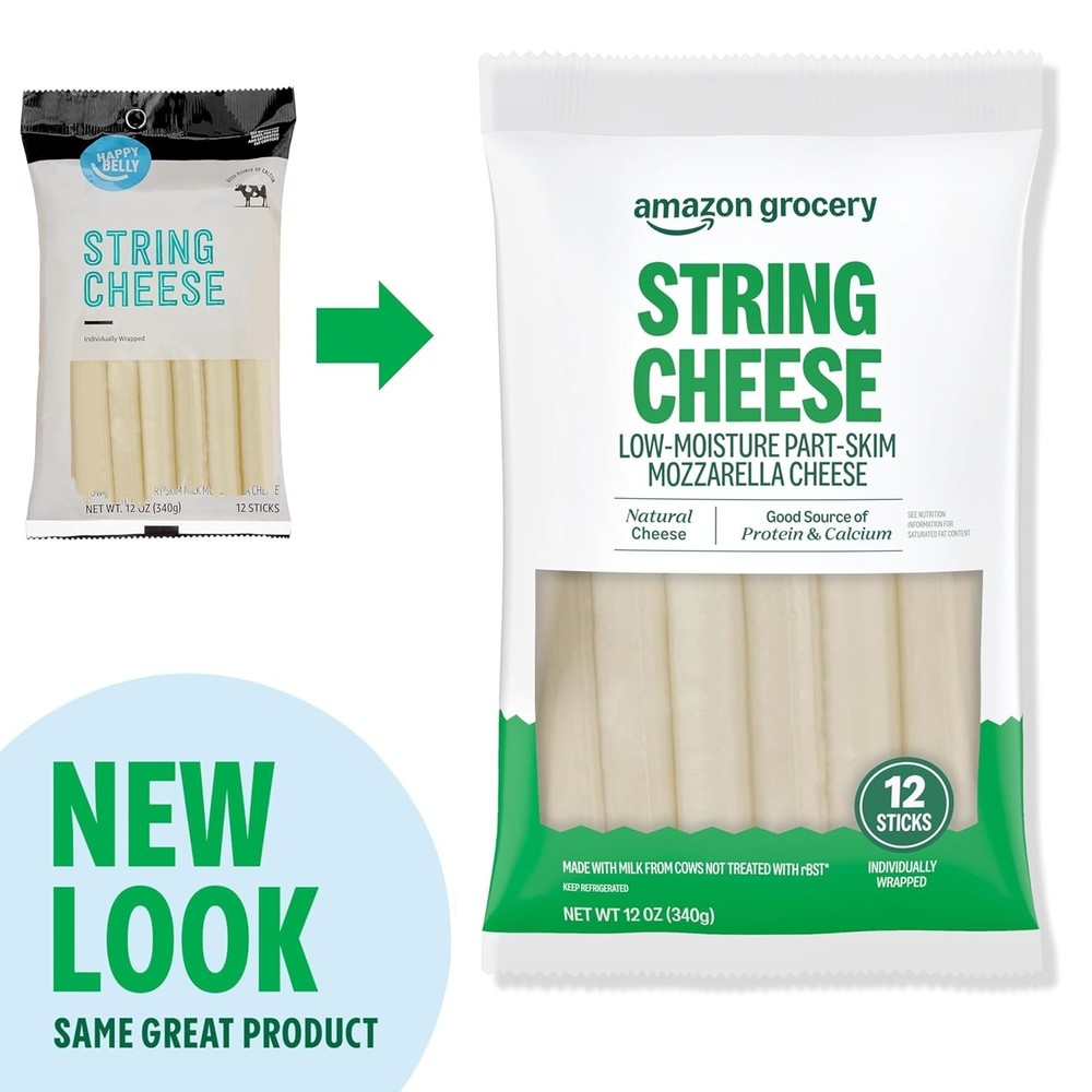 Grocery, String Cheese, 12 Oz, 12 Ct