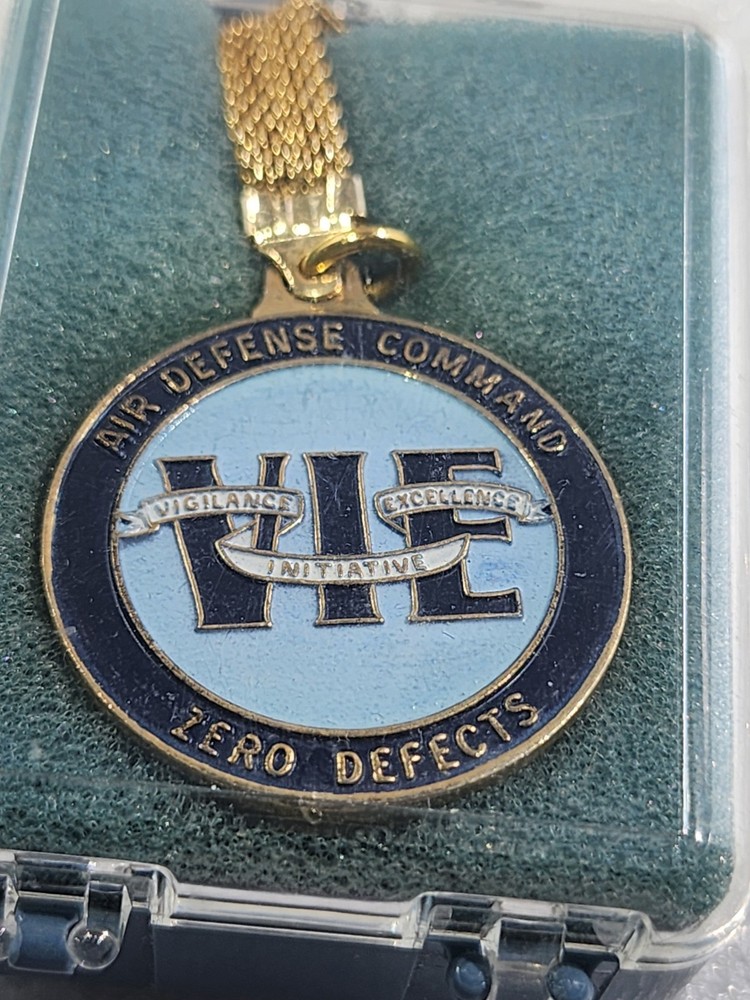 USAF 1960s Air Defense Command Zero /Defects Award Key Chain