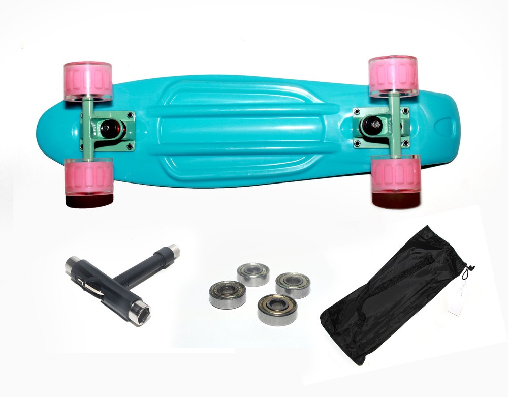 Penny Style Board Bundle 22" Cruiser Skateboard Blue
