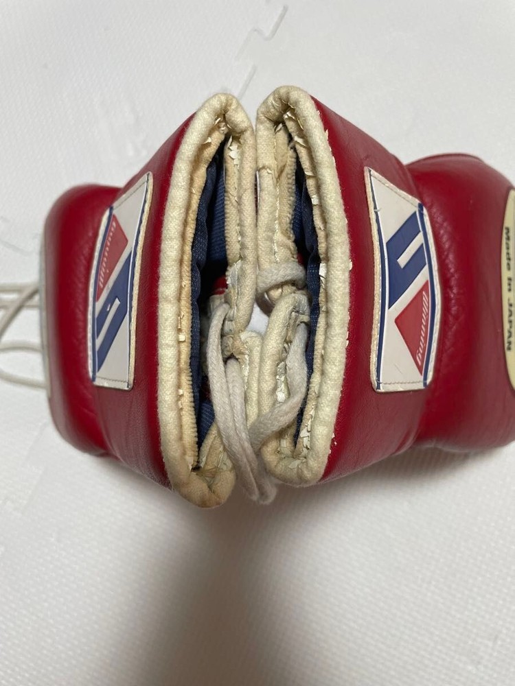 Winning Boxing Gloves Professional Type 8oz Red String type JAPAN MS200 Used