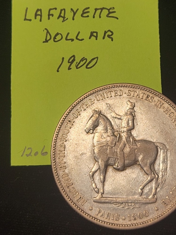 1900 LAFAYETTE SILVER DOLLAR US COMMEMORATIVE