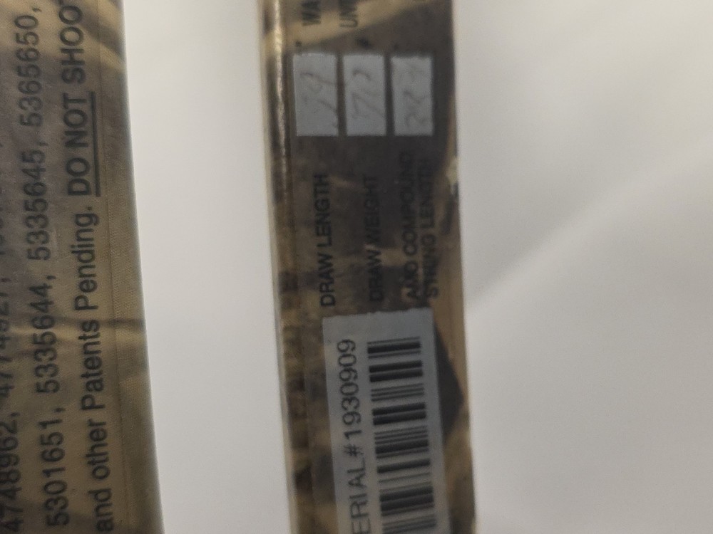 Fred Bear Element Compound Bow Right Hand