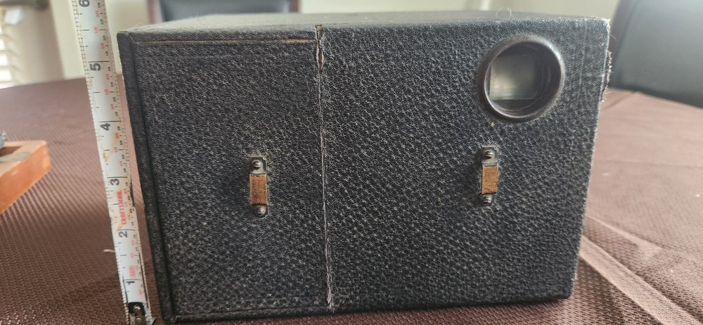 antique box camera