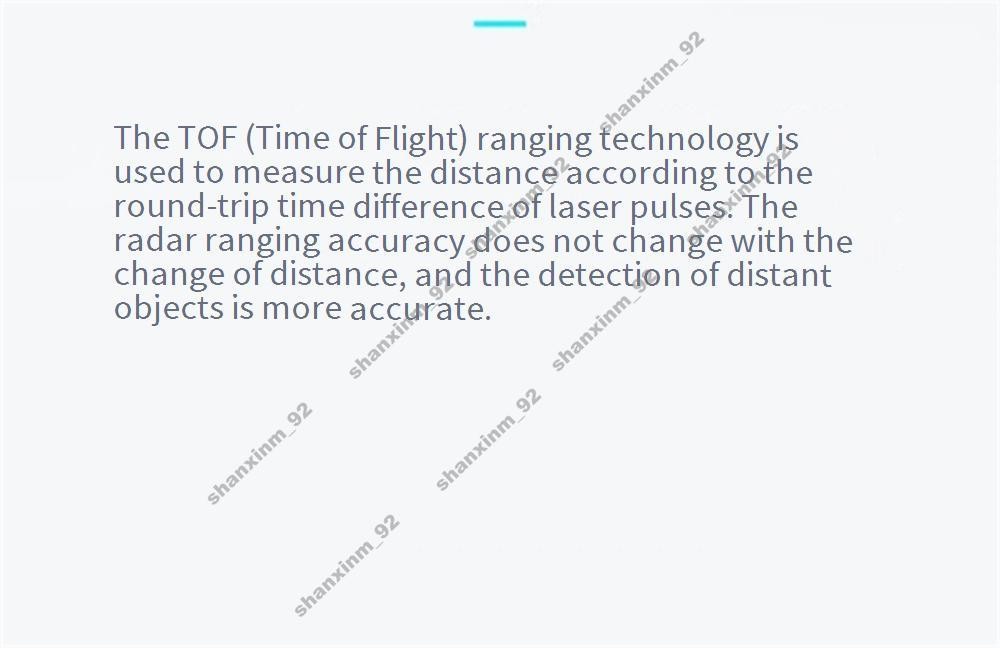 15m TOF 360-degree Laser radar for Robot navigation and obstacle avoidance