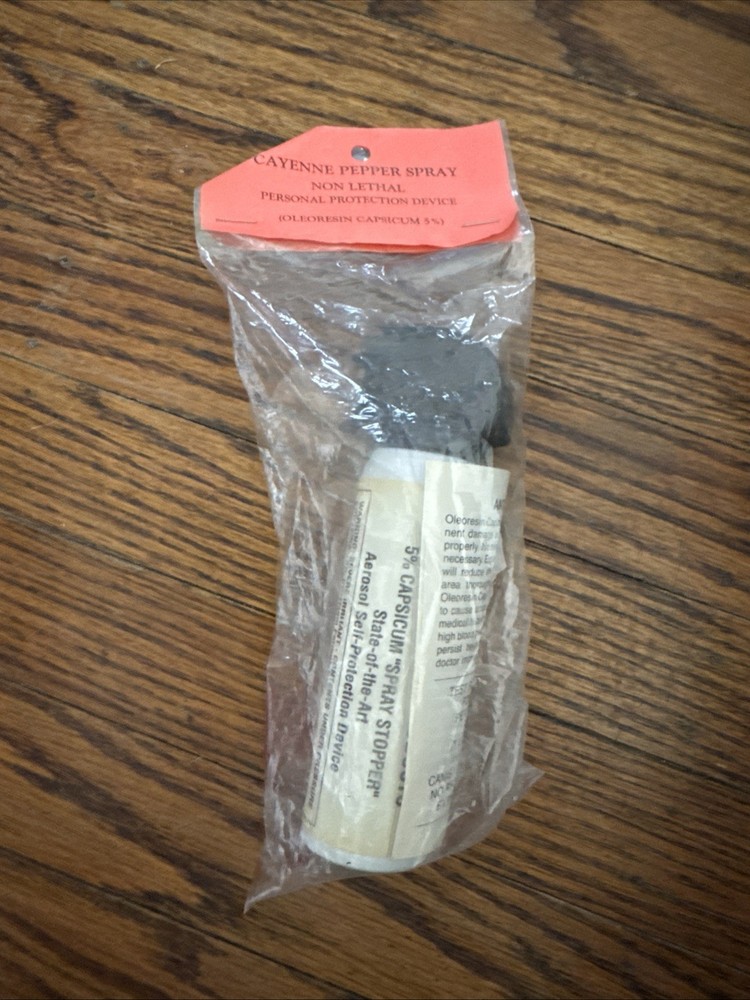 Cayenne Pepper Spray Non Lethal Spray Stopper