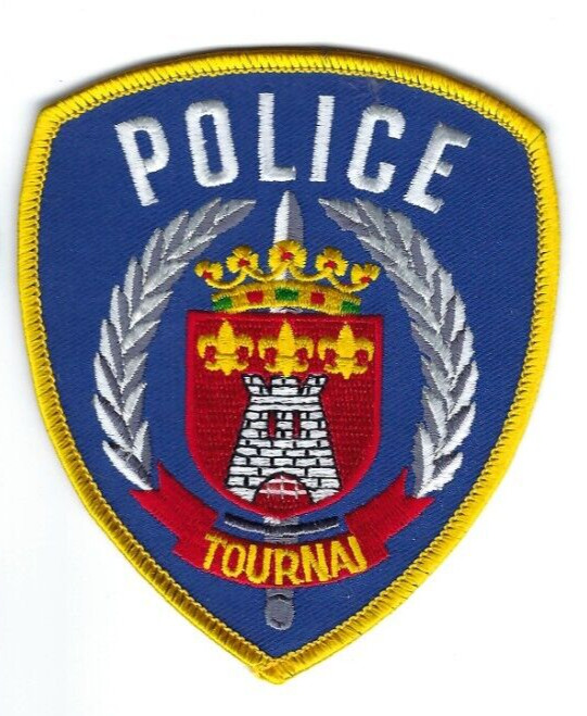 Tournai BELGIUM Police Force patch - NEW!