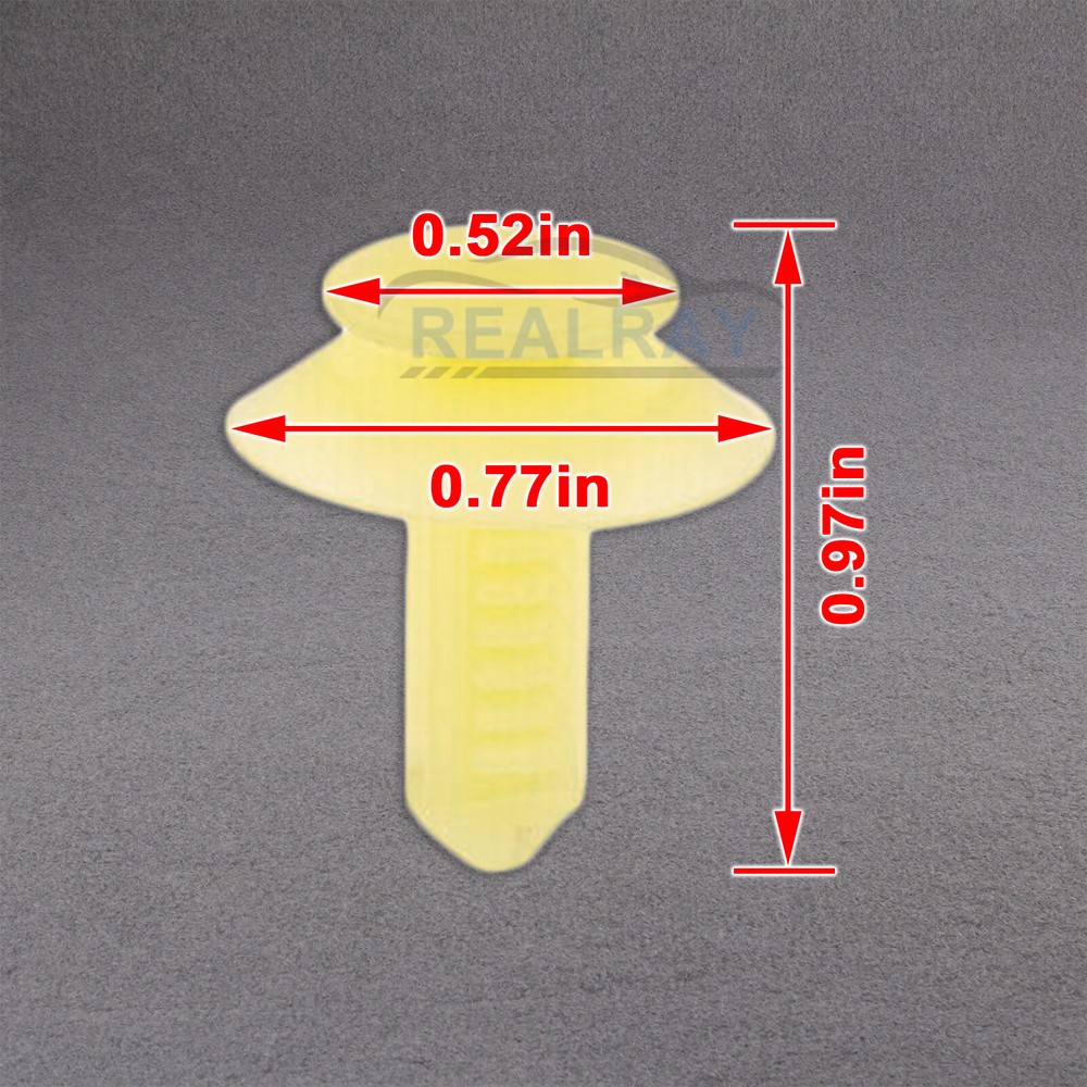 20pcs Interior Door Panel Clips Fasteners Push Pins Retainers for Ford Dodge Ram