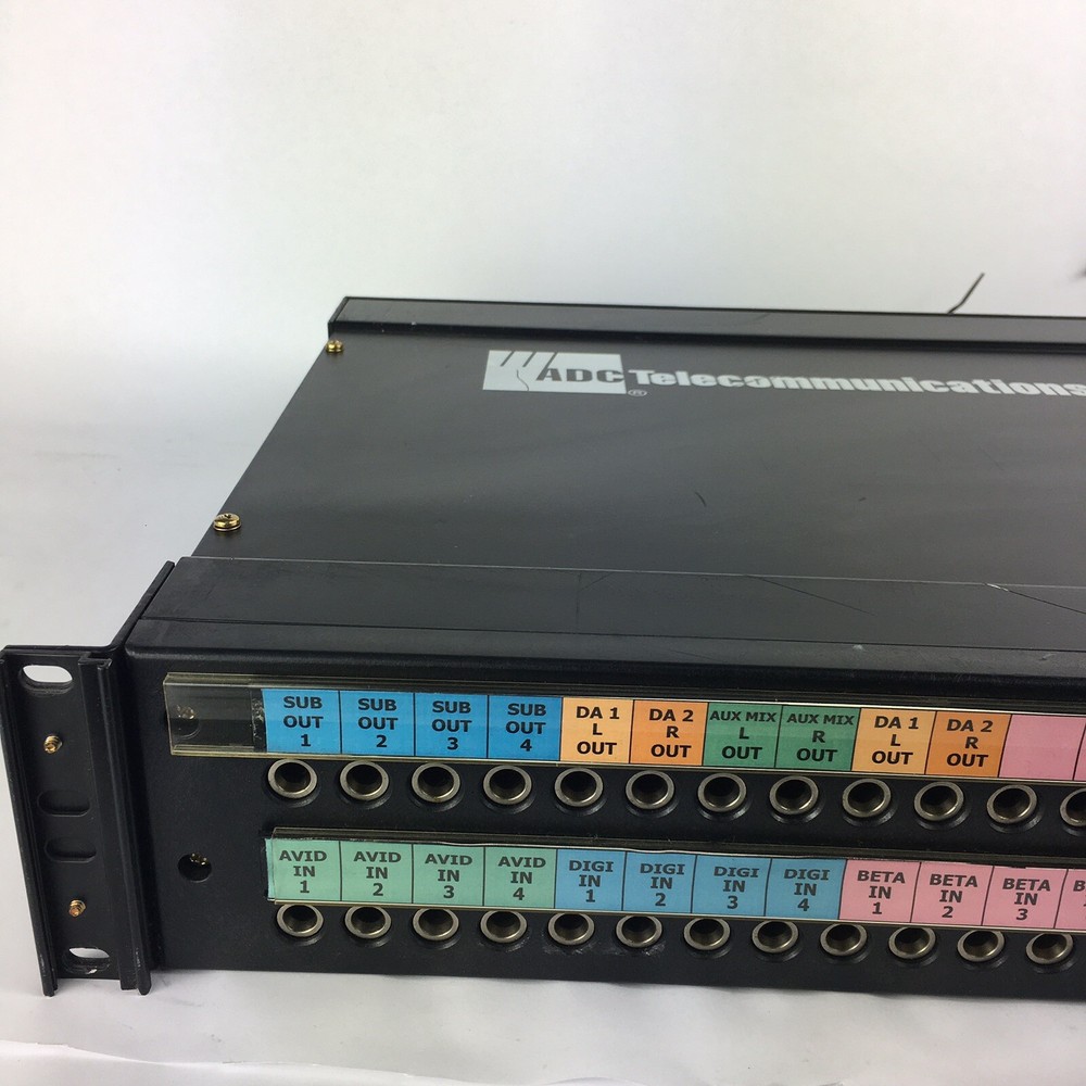 ADC PPA3-14MKIINO ProPatch Professional Audio Patch Bay, From Working System
