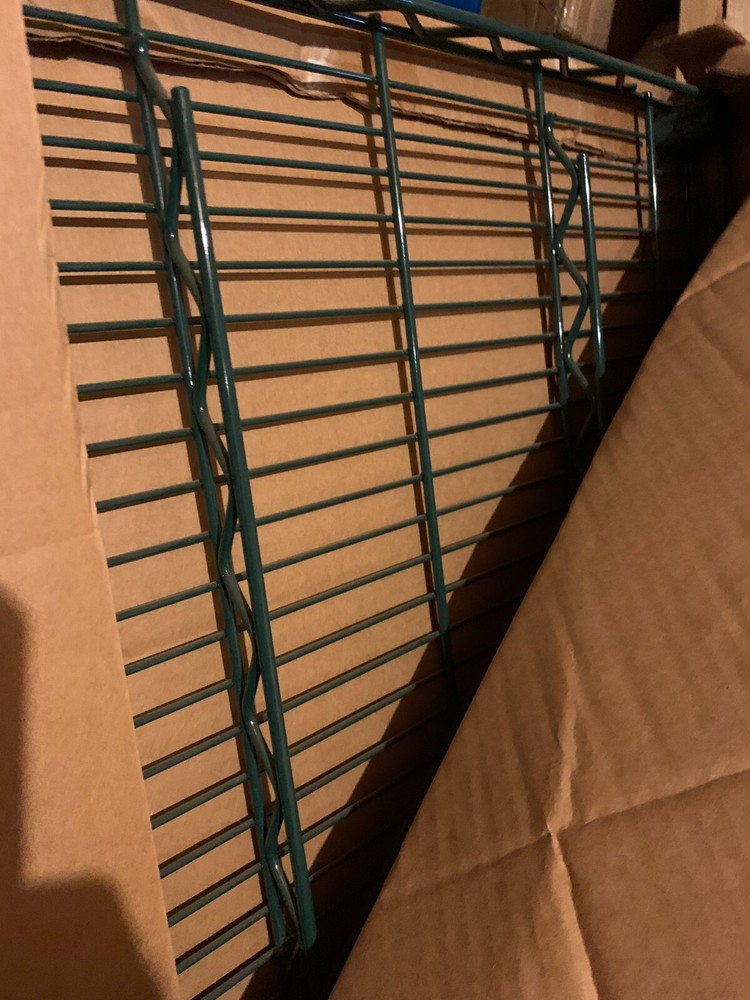 Metro 2472Nk3 Wire Shelf, 24"D X 72"W, Green