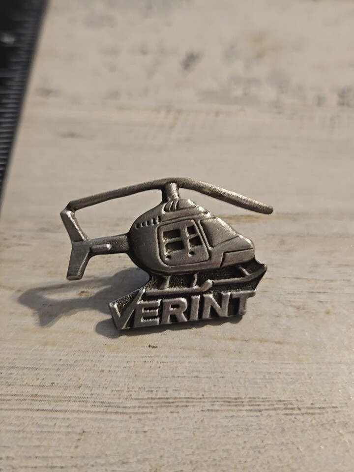 Verint Helicopter Software Solutions Company Pin T5