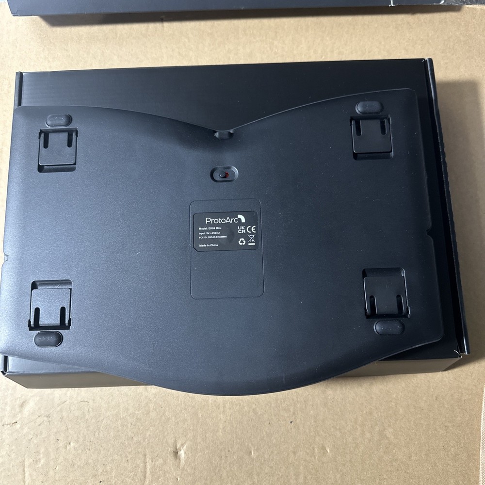 ProtoArc EK04 Wireless Ergonomic Keyboard Separate Number Pad- Missing Charger