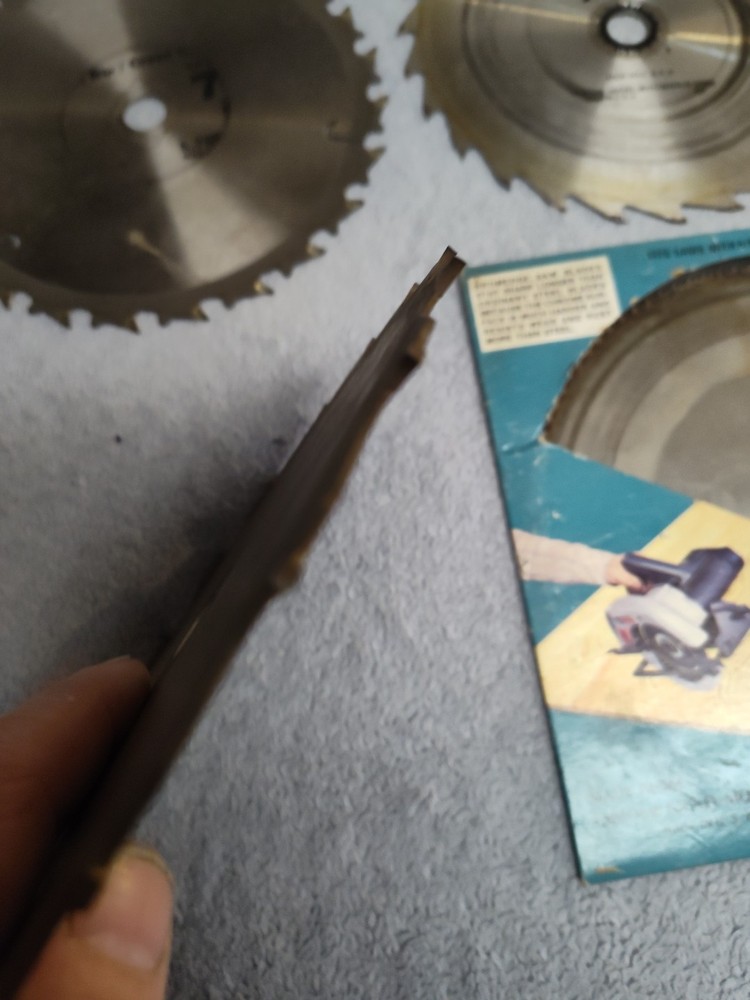 BUNDLE Sears Circular Saw Blades. 9 Blades Total. 2 NEW In Package