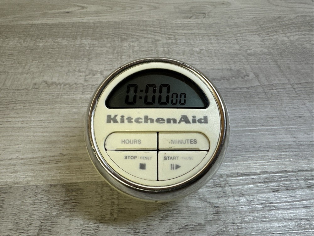 KitchenAid Digital Kitchen Timer Hours Minutes Start Pause Reset Counter TESTED