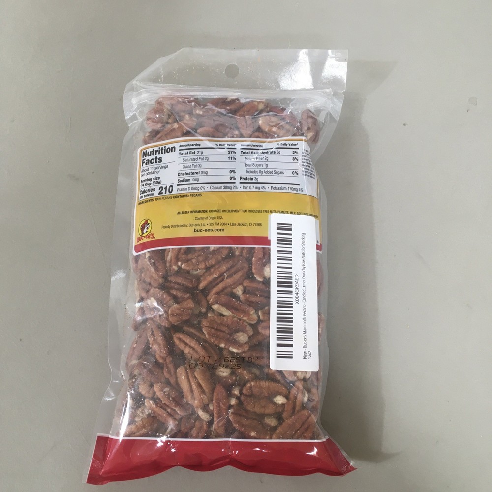 Buc-ee’s Mammoth Pecans 12oz