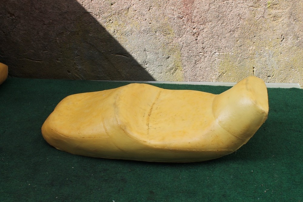 16943 HELP PLEASE UNKNOWN Seat Saddle Bench Foam Base Pad AFTERMARKET