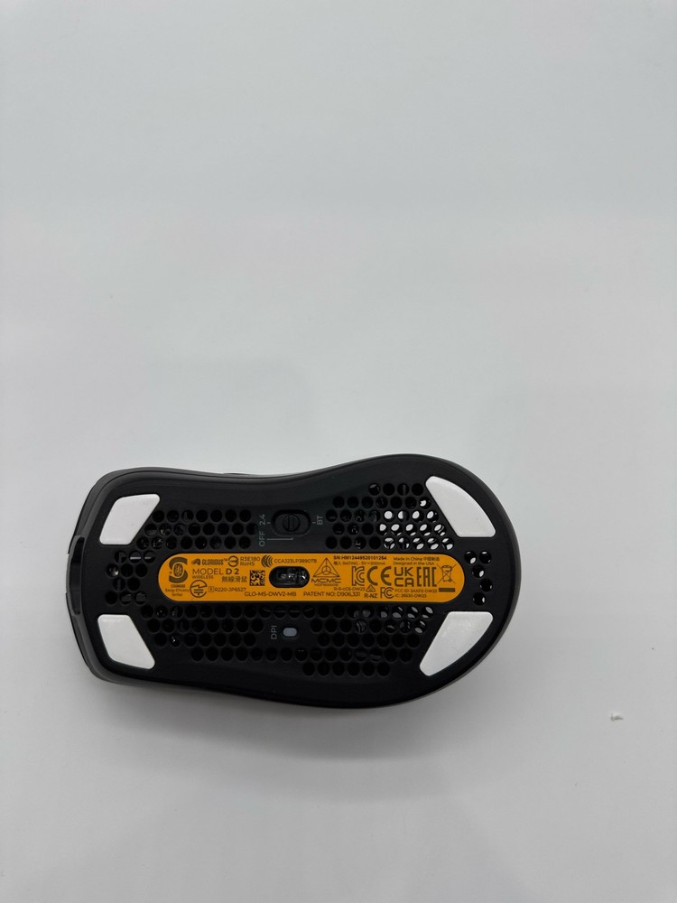 Glorious Model D2 Wireless Gaming Mouse Lightweight Ergonomic Optical Black